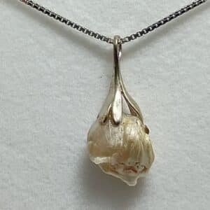SWA52 Lake Pepin Pearl Sterling Silver Pendant