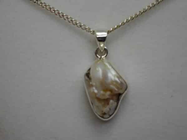 SWA100 LPP NUGGET PENDANT IN STERLING SILVER
